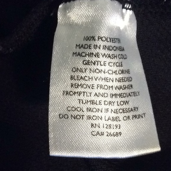 Ping Womens Black Poly 1/4 Zip Athletic Pullover Top Sz L - Picture 8 of 8